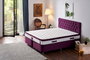 Hanah Home Colchón Violet de tamaño doble, firmeza media, 140x190 cm